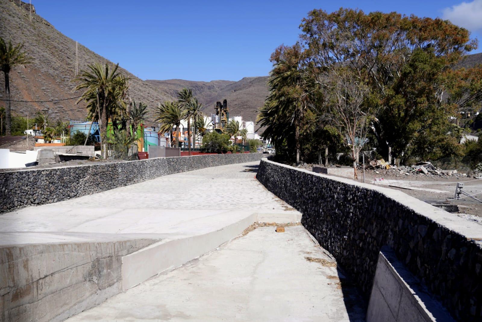 Imagen de El Cabildo concluye las obras del último tramo del Barranco de La Concepción 
