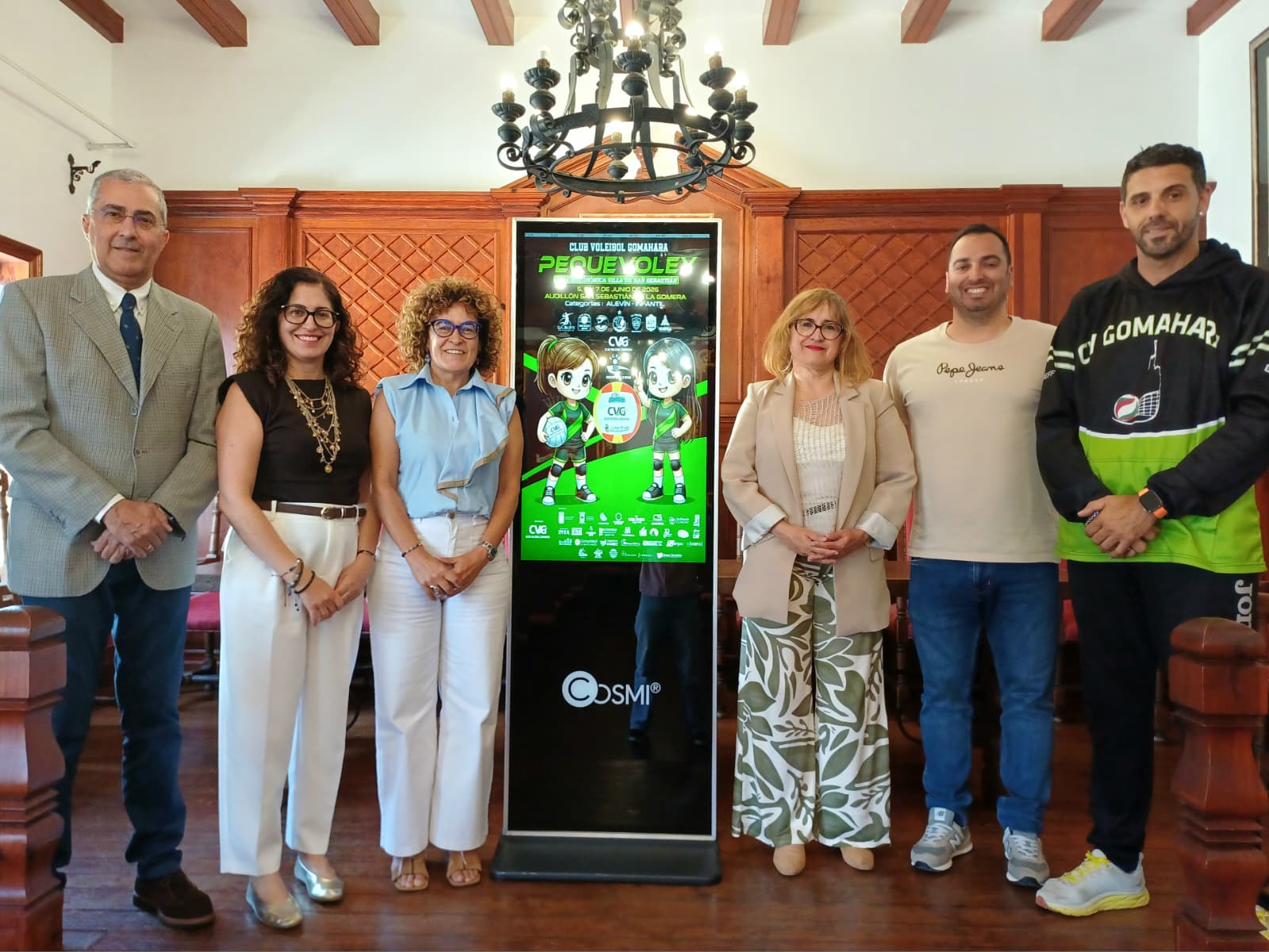 Imagen de San Sebastián de La Gomera celebra la primera Copa Autonómica Villa de San Sebastián de voleibol alevín femenino