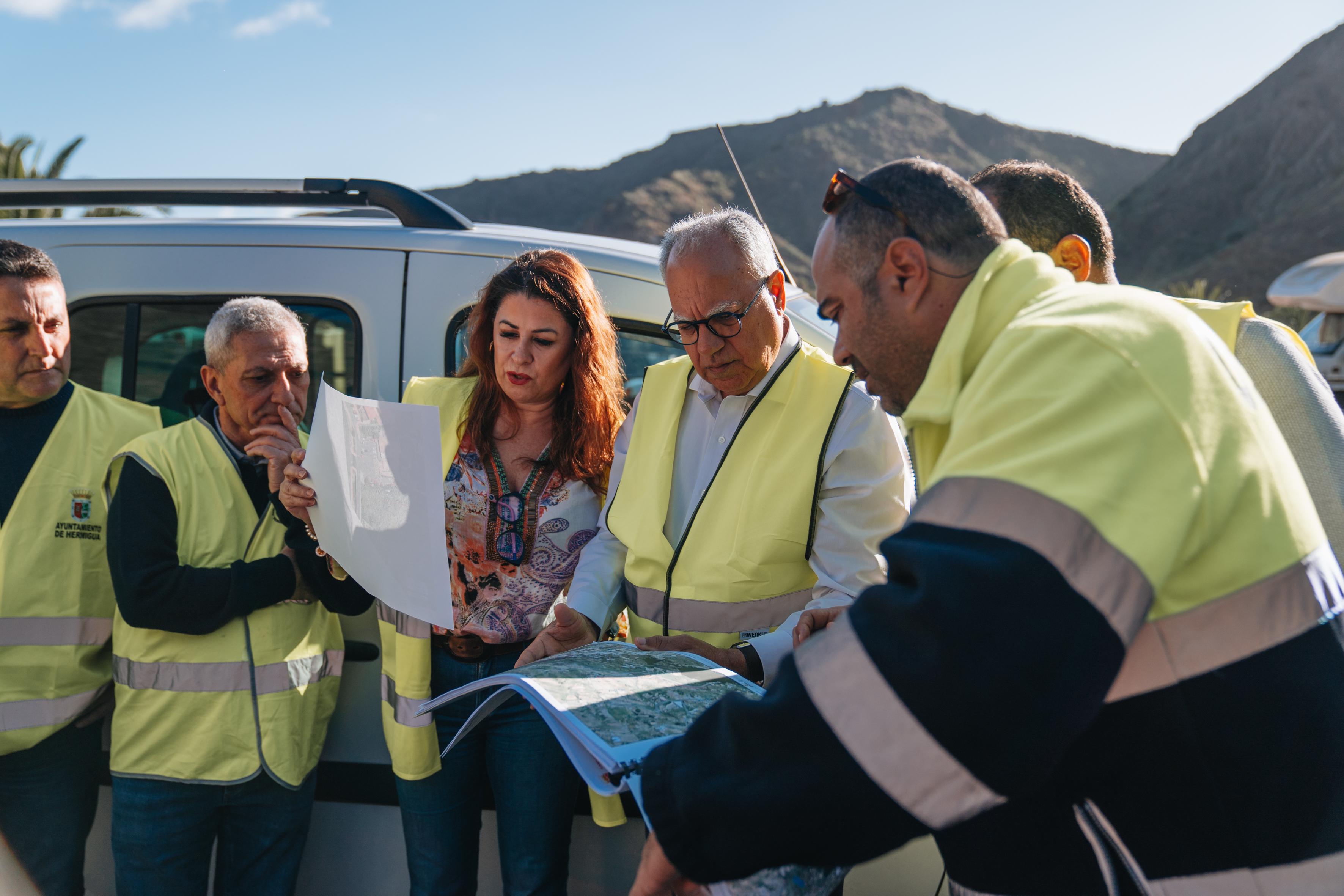 Imagen de El Cabildo inicia las obras para el acceso desde la GM-1 a la zona de Los Roques, en Hermigua 