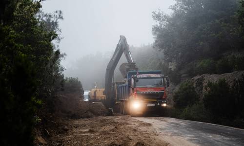 Imagen de El Cabildo inicia las obras de mejora de la vía entre Juego de Bolas y La Laguna Grande con una inversión de 10,6 millones de euros