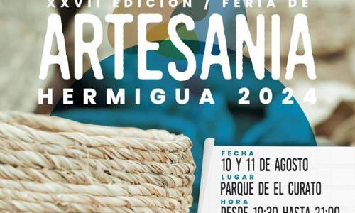 Imagen de Hermigua acogerá una veintena de oficios artesanales en una nueva edición de su feria de artesanía
