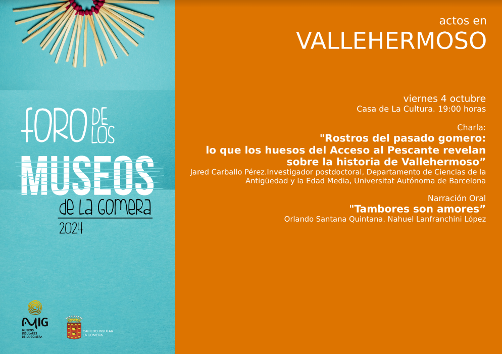 Imagen de La historia de Vallehermoso protagoniza el encuentro del Foro de los Museos de La Gomera de este viernes