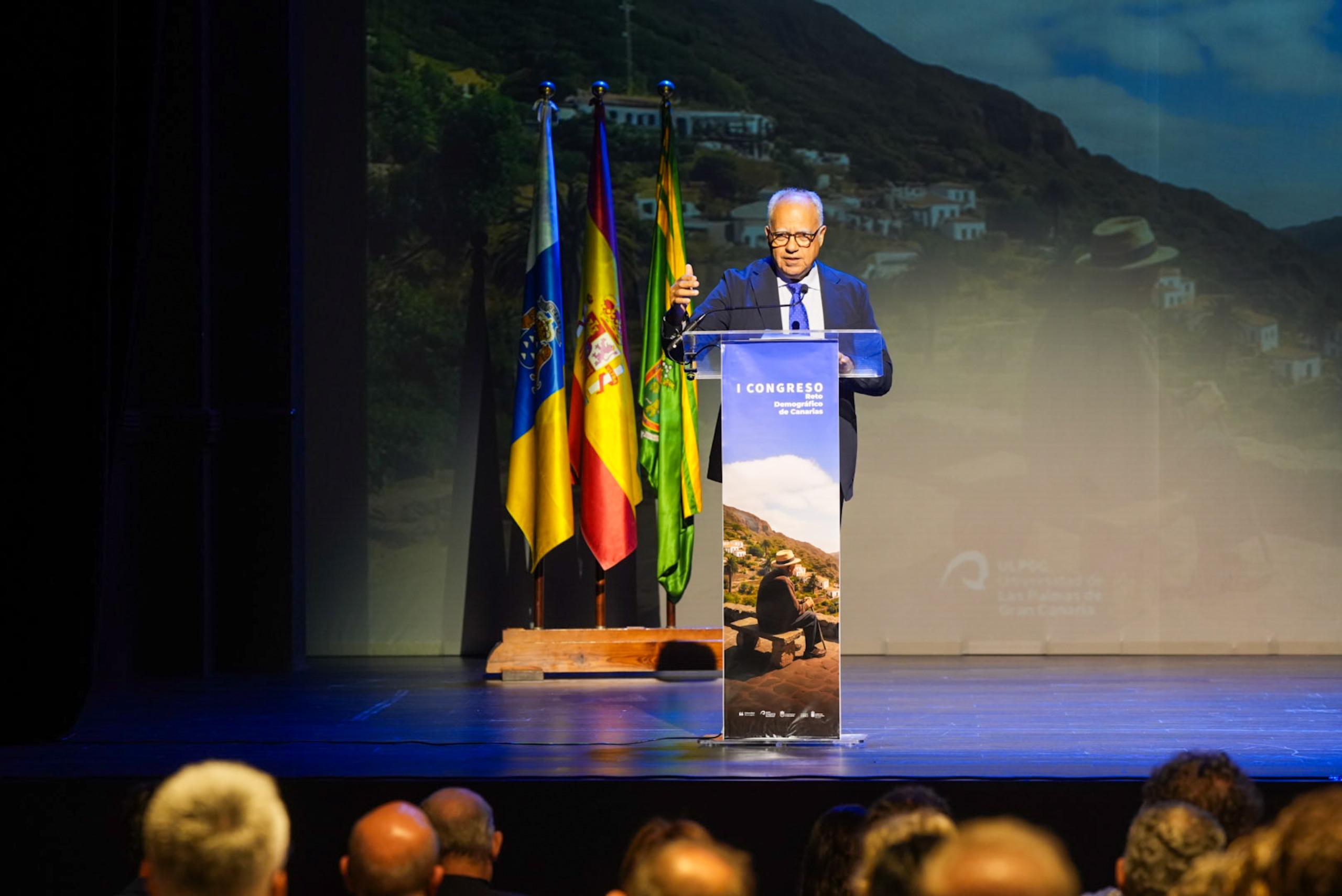 Imagen de Curbelo: “El diagnóstico del reto demográfico en Canarias ya está hecho; ahora toca actuar”