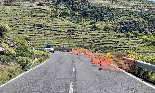 Imagen de El Cabildo comienza los trabajos de mejora de la vía de acceso a La Dama