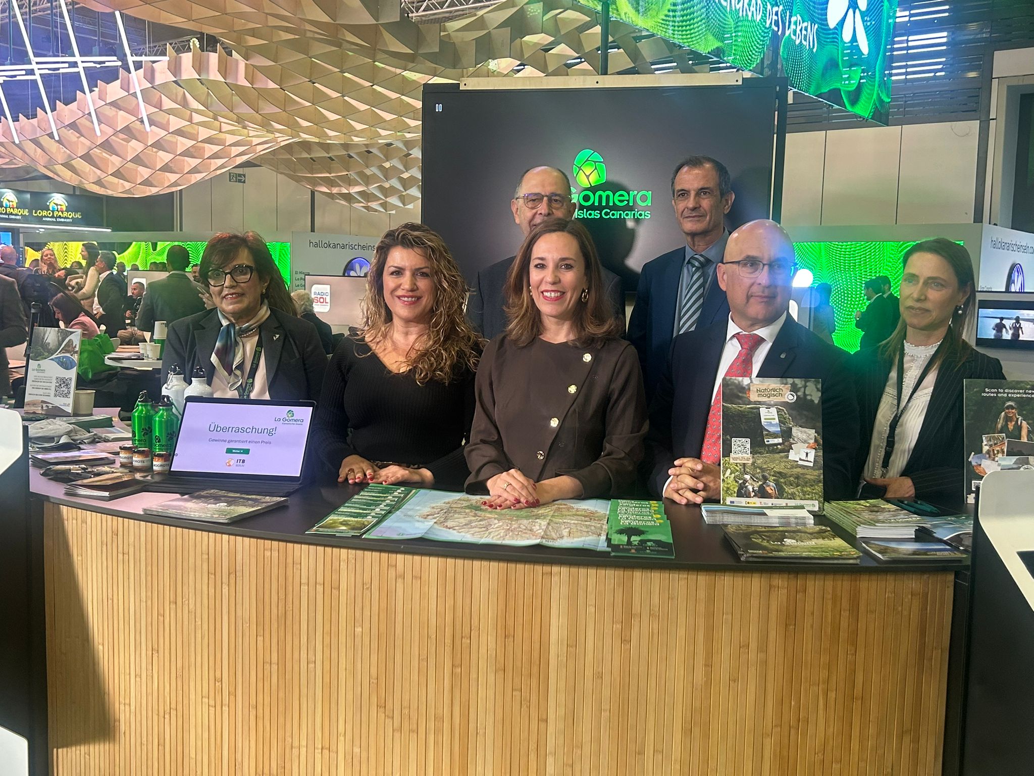 Imagen de La Gomera impulsa la proyección internacional de sus nuevos productos turísticos en la ITB de Berlín