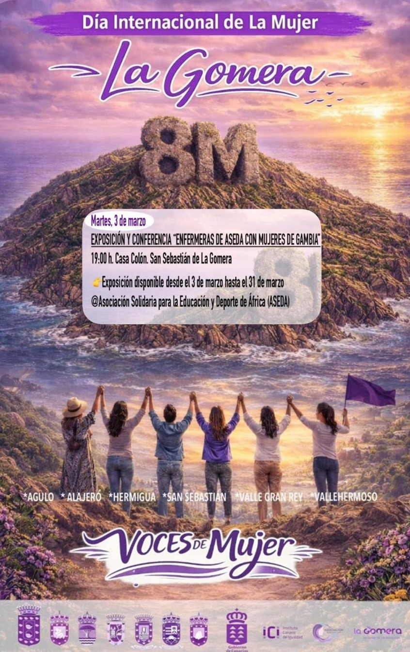 Imagen de Inauguración de la exposición y conferencia ‘Enfermeras de ASEDA con mujeres de Gambia’