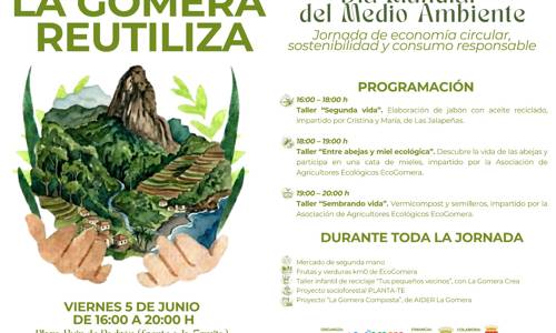 Imagen de La Gomera celebra este viernes la jornada ‘La Gomera Reutiliza’ con motivo del Día del Medio Ambiente