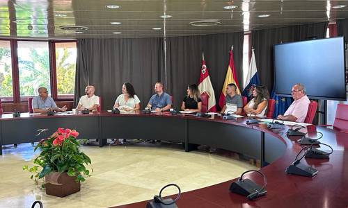 Imagen de Cabildo y ayuntamientos fortalecen las acciones para la dinamización comercial en la isla