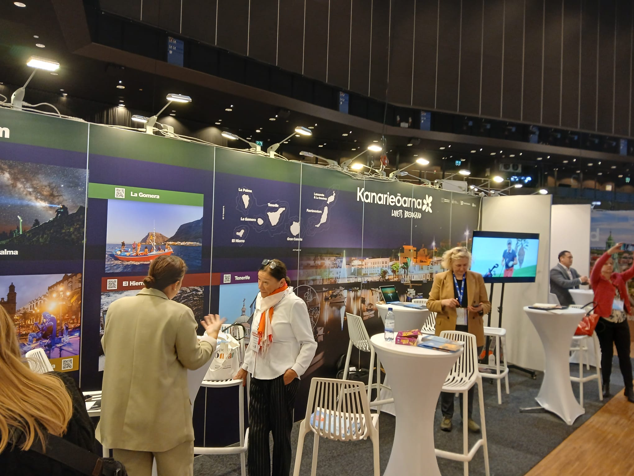 Imagen de La Gomera acude en visita profesional a la Travel News Market de Estocolmo