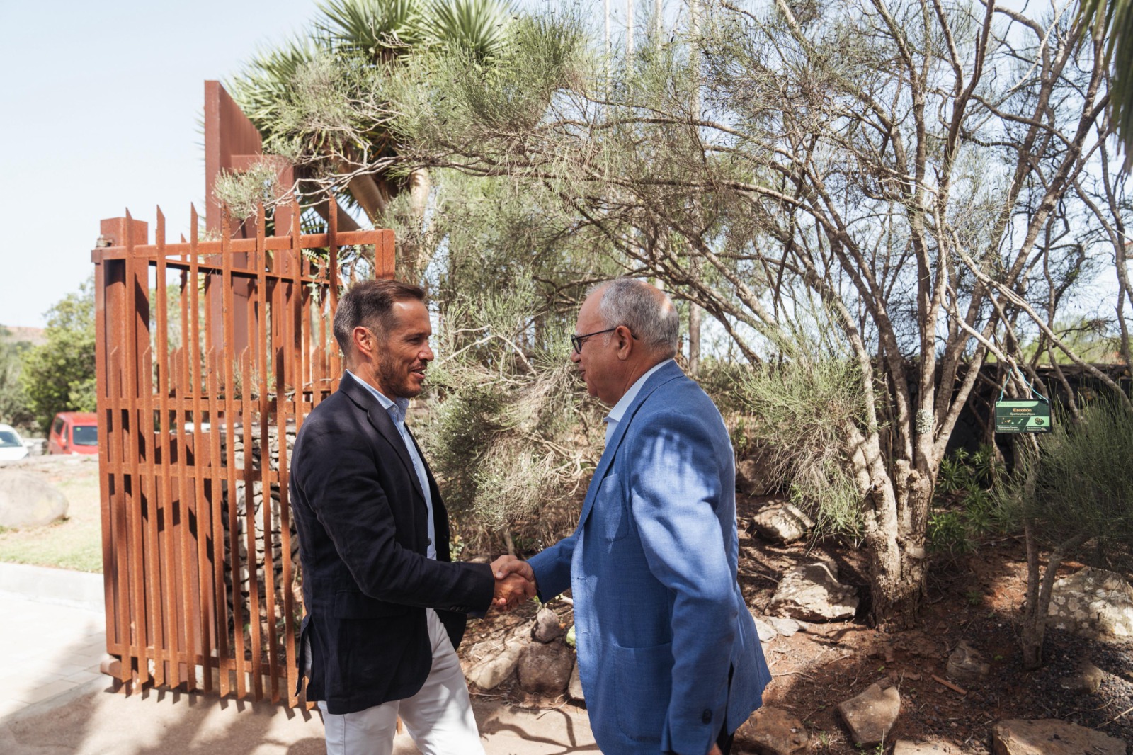 Imagen de El Gobierno de Canarias y el Cabildo de La Gomera firman el protocolo para delimitar las Zonas de Aceleración de Renovables 