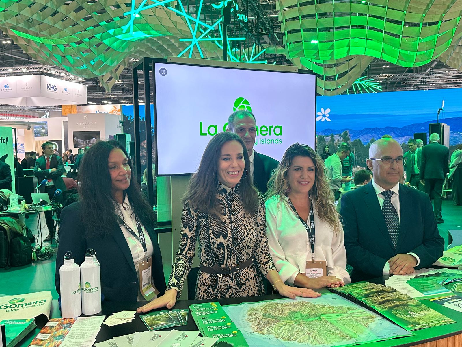 Imagen de La Gomera aterriza en la WTM de Londres con la vista puesta en la promoción y diferenciación del destino