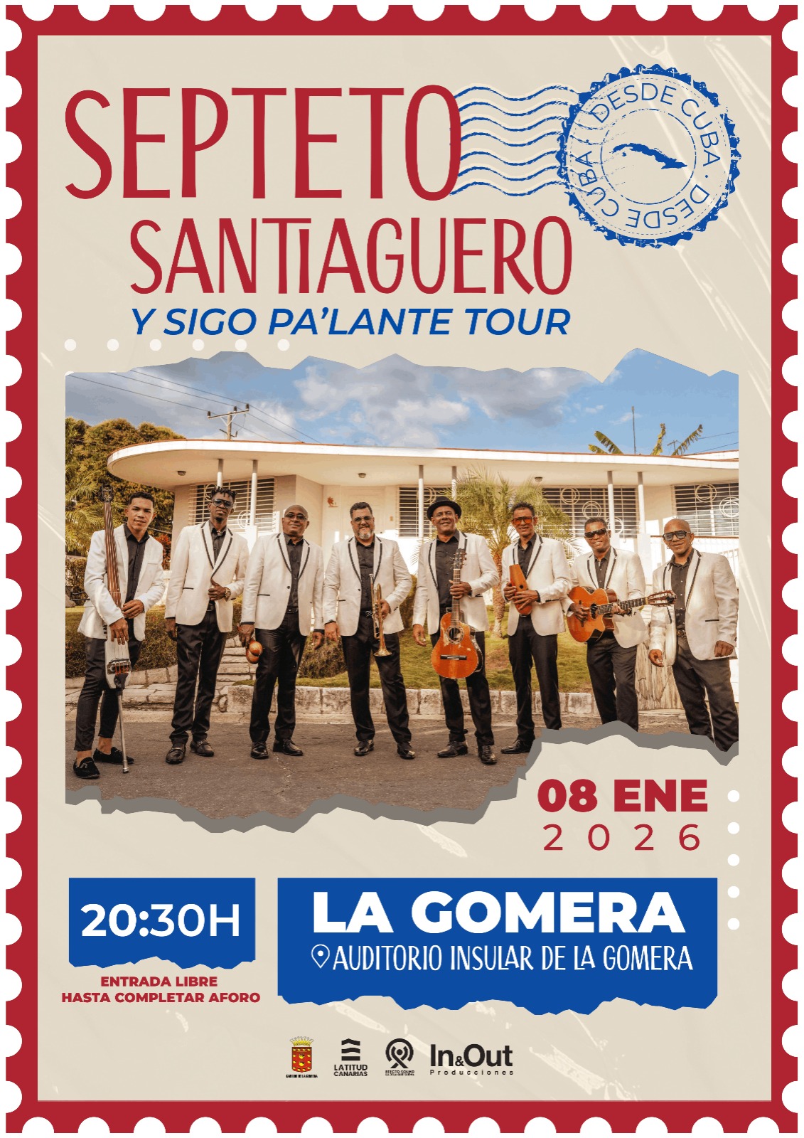 Imagen de El Auditorio Insular acoge este jueves el concierto del Septeto Santiaguero dentro de su gira internacional
