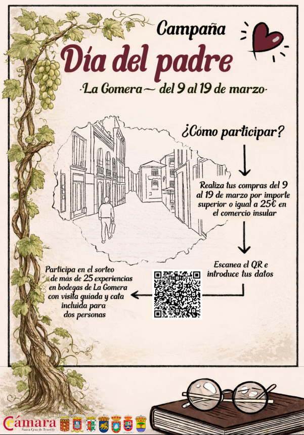 Imagen de Cabildo y Cámara de Comercio lanzan una campaña para incentivar el consumo local por el Día del Padre