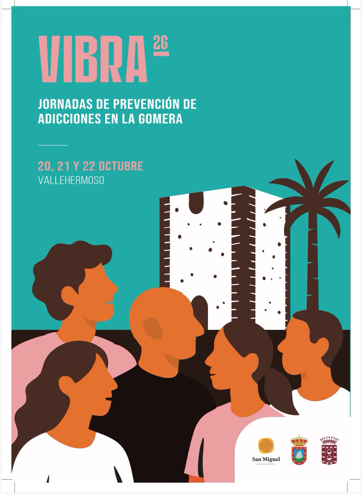 Imagen de Cabildo y San Miguel Adicciones impulsan las Jornadas de Prevención VIBRA26 en Vallehermoso