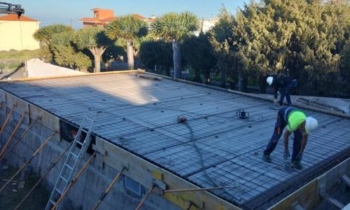 Imagen de El Cabildo ejecuta los trabajos de reparación y mejora del depósito contraincendios de Chipude