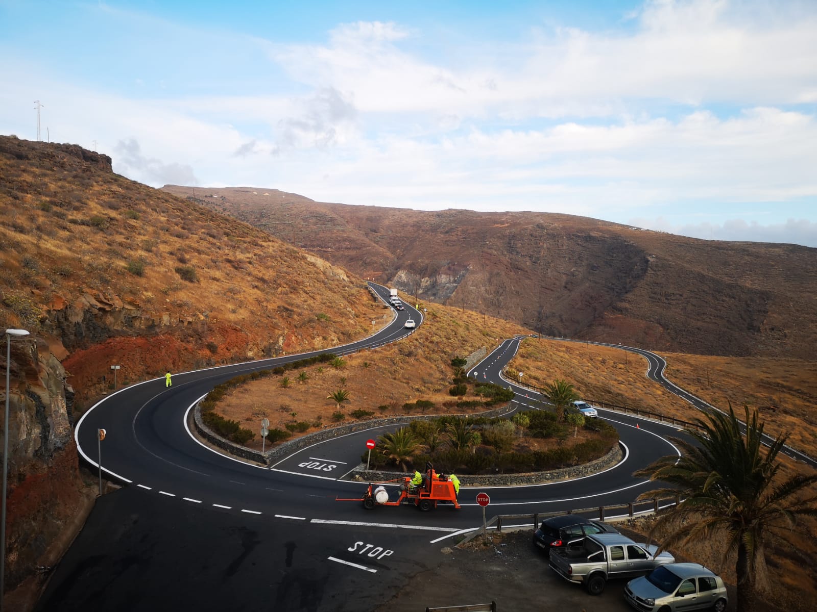Imagen de La Gomera acoge unas jornadas sobre la eficiencia y reutilización de materiales en obras viarias