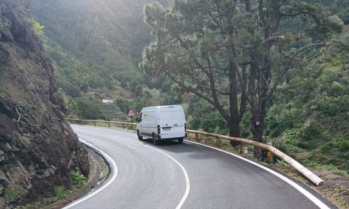 Imagen de El Cabildo reabre la carretera de El Rejo tras finalizar los trabajos de limpieza y acondicionamiento