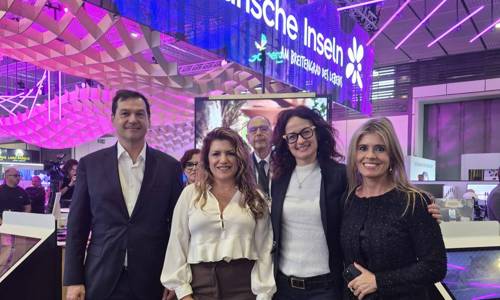 Imagen de La Gomera mantiene una intensa agenda profesional y de reuniones en la ITB de Berlín