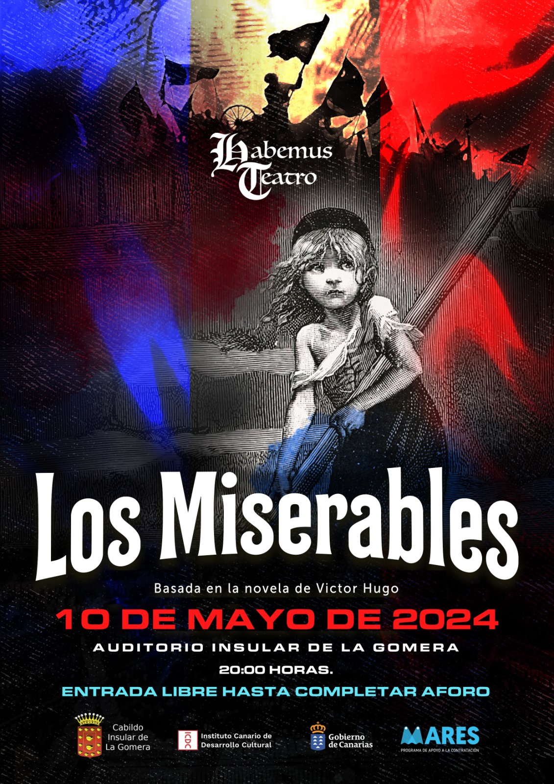 Imagen de El Auditorio Insular de La Gomera acoge este viernes el musical ‘Los Miserables’