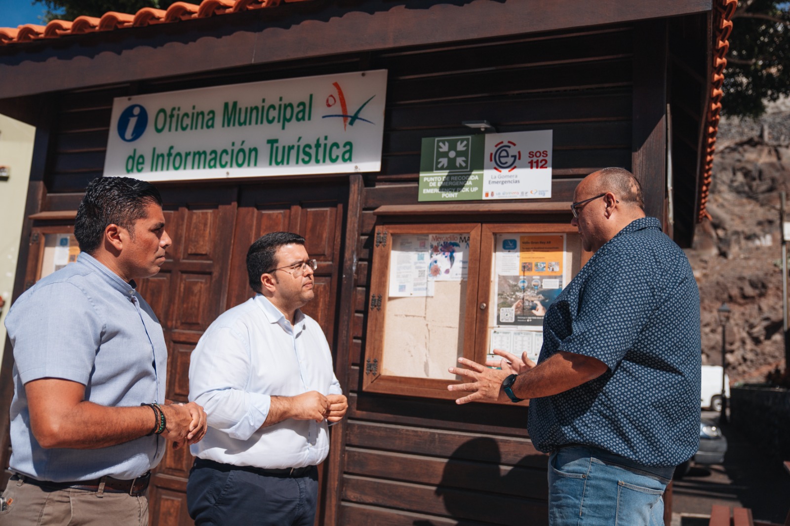 Imagen de Valle Gran Rey, primer municipio de la isla en instalar señalética para la evacuación en caso de emergencia