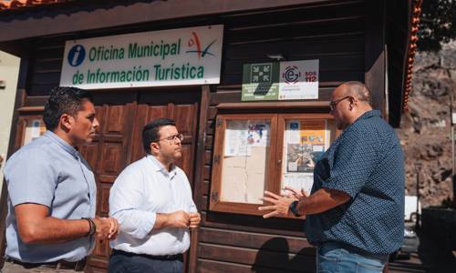 Imagen de Valle Gran Rey, primer municipio de la isla en instalar señalética para la evacuación en caso de emergencia