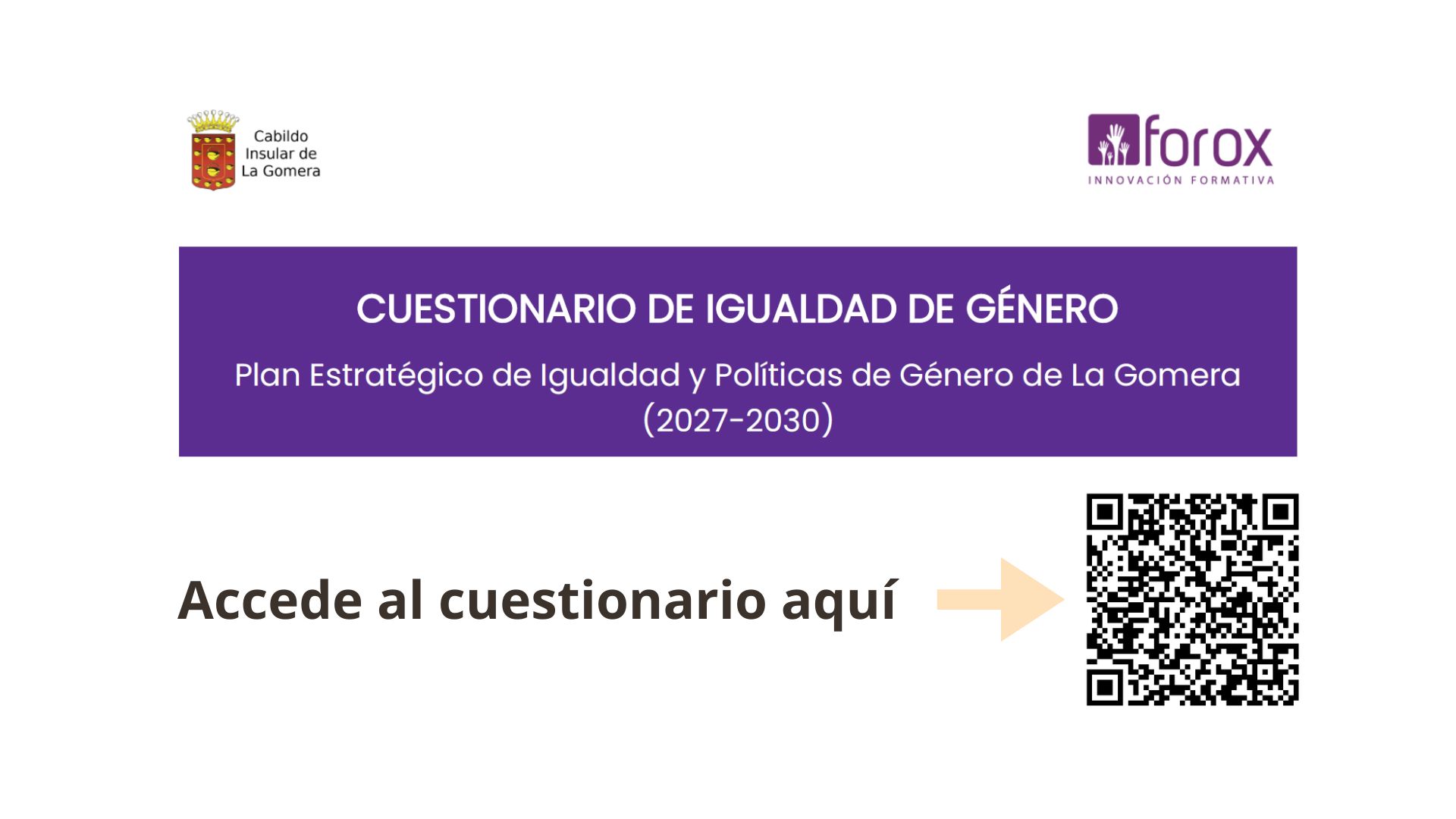 Imagen de El Cabildo abre a la ciudadanía la elaboración del Plan Estratégico de Igualdad y Políticas de Género 2027-2030