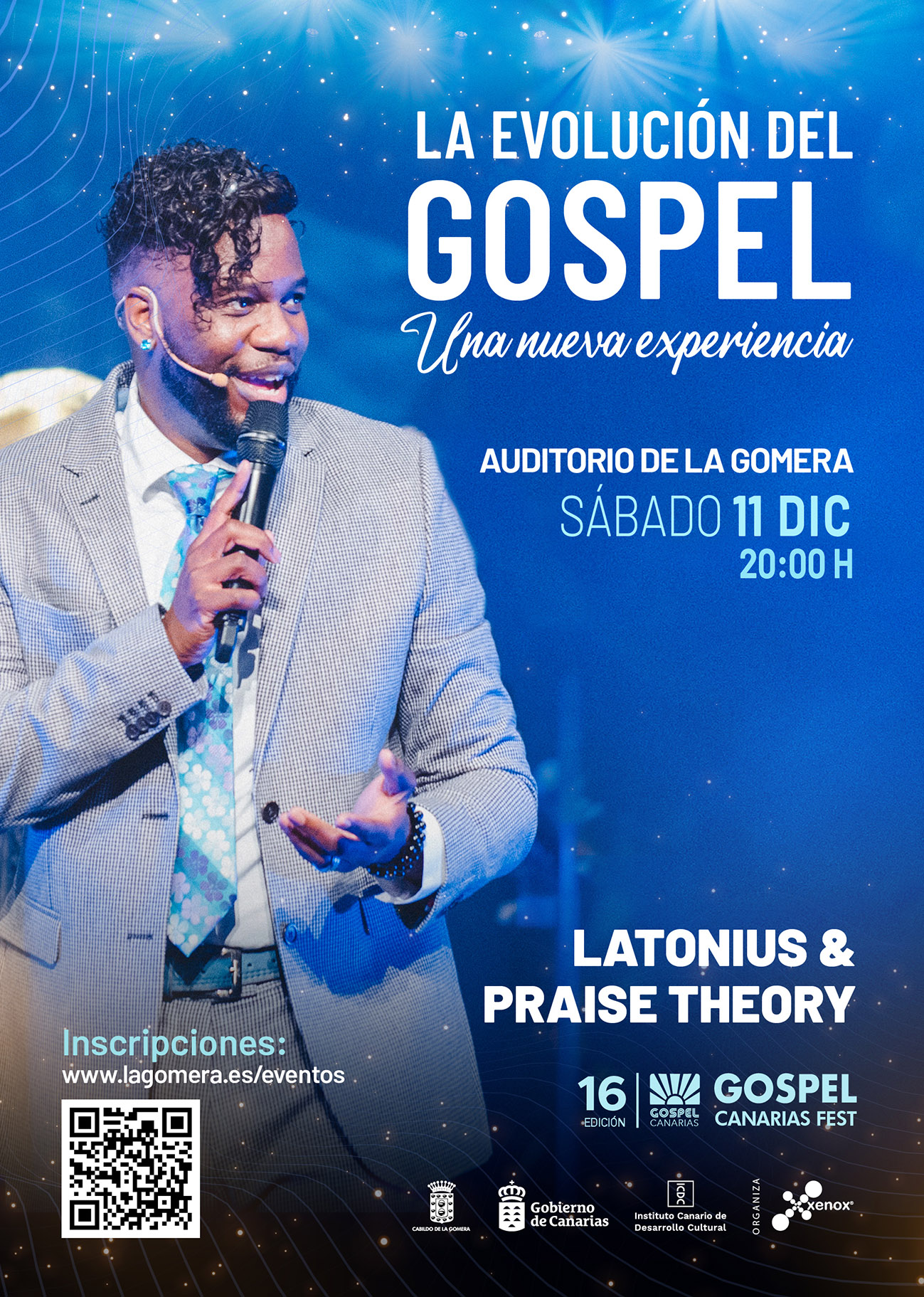 Imagen de La Gomera celebra este sábado el concierto de Latonius & Praise Theory en “La evolución del Gospel”