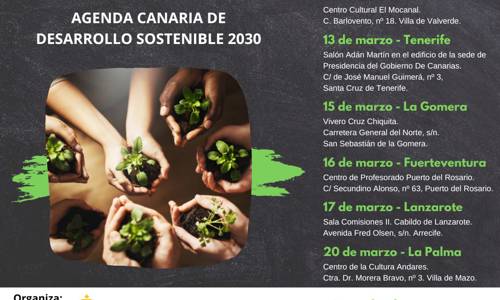 Imagen de El Cabildo colabora con la Agenda Canaria de Desarrollo Sostenible 2030