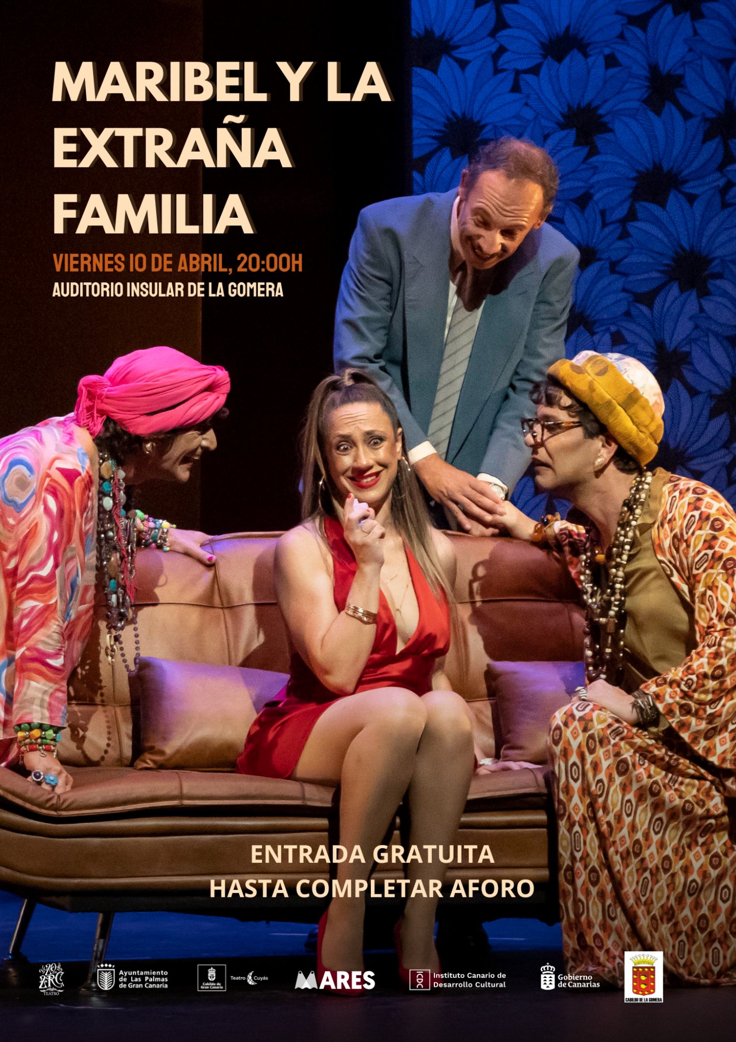 Imagen de El Auditorio Insular acoge este viernes la comedia “Maribel y la extraña familia”