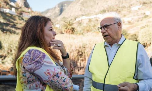 Imagen de Cabildo y Ayuntamiento de Hermigua impulsan mejoras en la accesibilidad del municipio