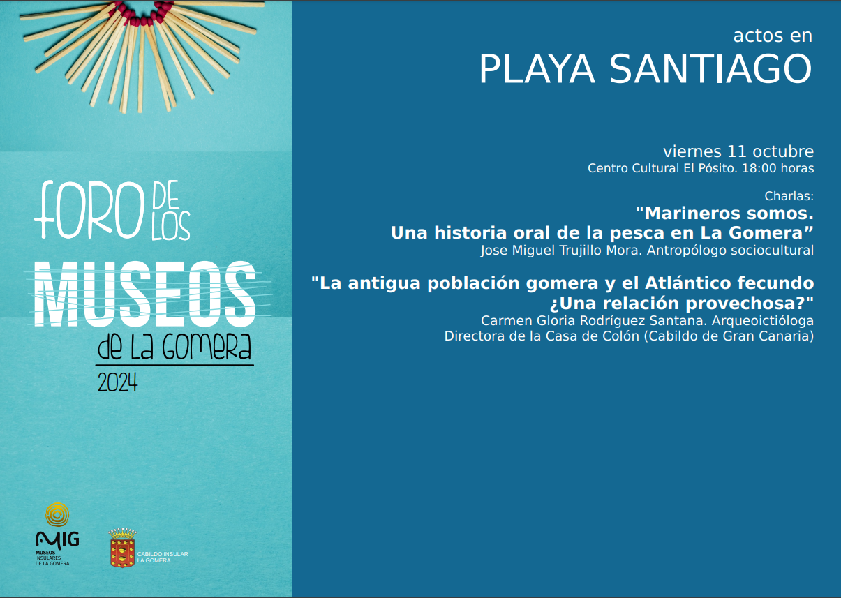 Imagen de El Foro de los Museos de La Gomera aborda este viernes en Playa Santiago la tradición pesquera en la isla