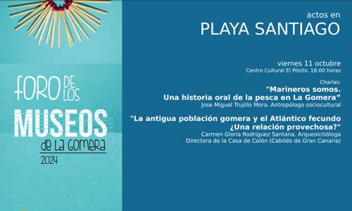 Imagen de El Foro de los Museos de La Gomera aborda este viernes en Playa Santiago la tradición pesquera en la isla