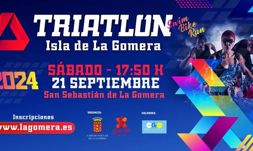 Imagen de El Triatlón ‘Isla de La Gomera’ 2024 mantiene abierto el plazo de inscripciones para participantes