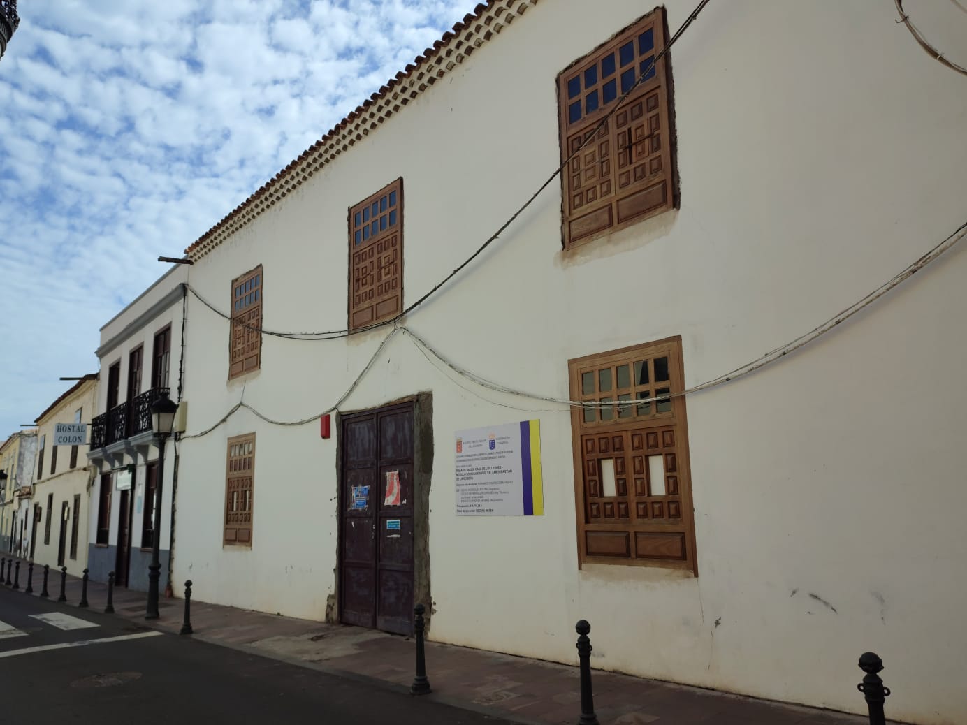 Imagen de El Cabildo inicia los trabajos para rehabilitar y convertir la Casa de Los Leones en un espacio multifuncional