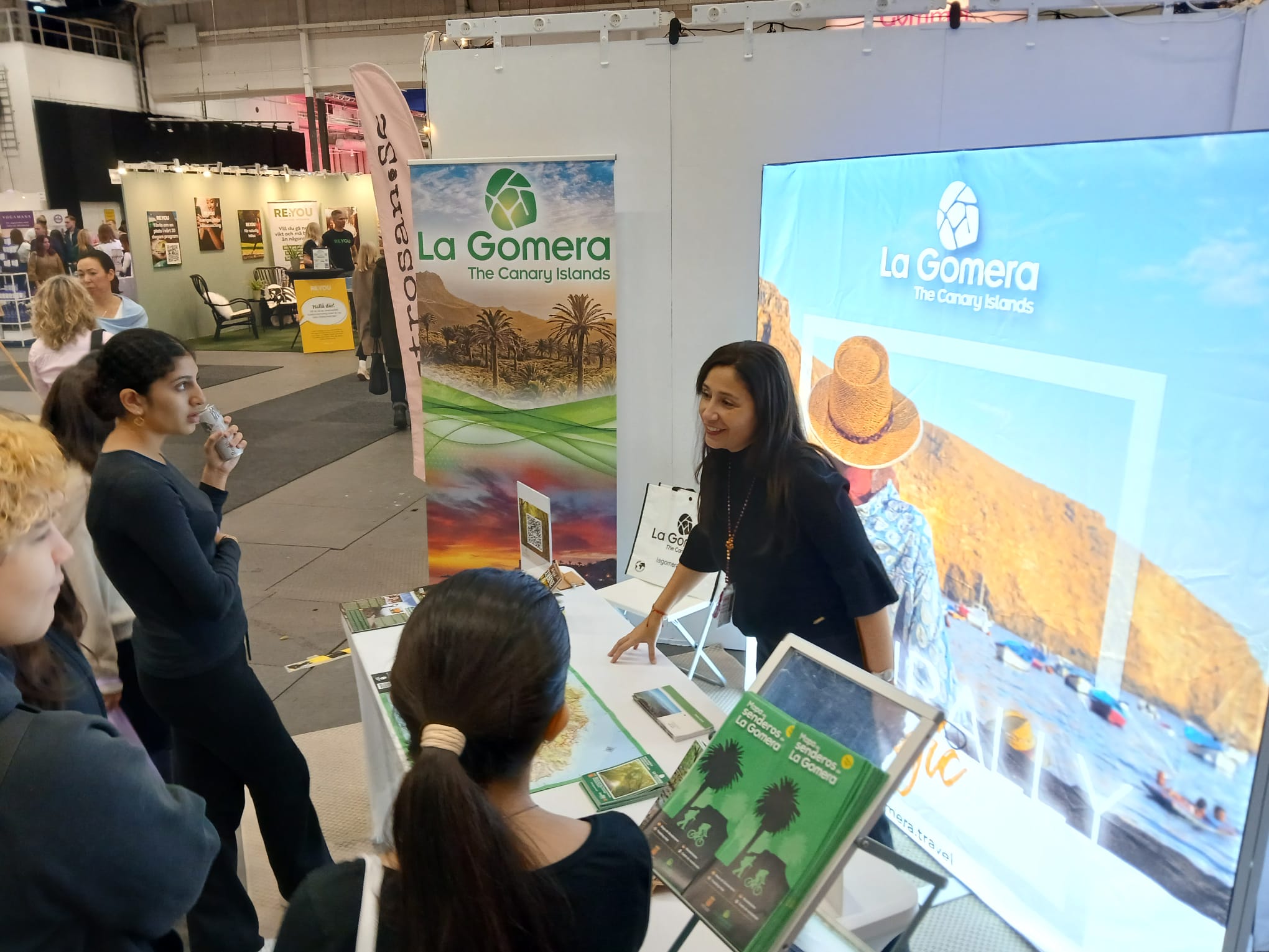 Imagen de La Gomera participa en la feria turística Allt för Hälsan de Estocolmo