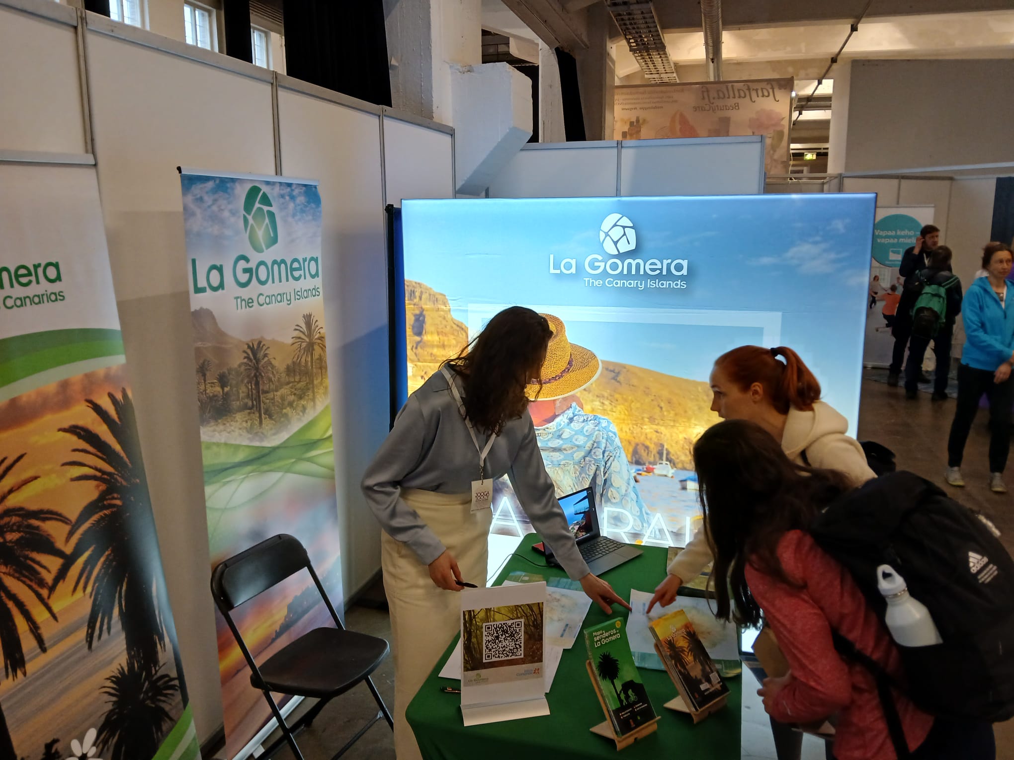 Imagen de La Gomera cautiva al público finlandés en el Festival de Yoga de Helsinki