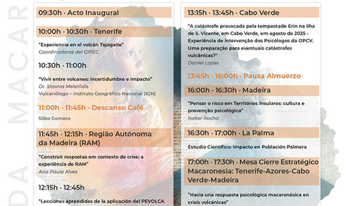 Imagen de La Gomera reúne a expertos internacionales de la Macaronesia para mejorar la respuesta psicológica ante emergencias volcánicas