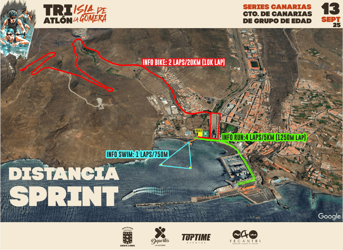 Imagen de 140 atletas se darán cita este sábado en el Triatlón ‘Isla de La Gomera’ 2025