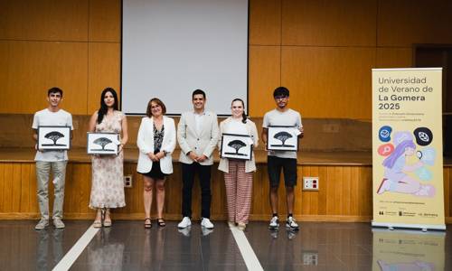 Imagen de La Universidad de Verano acoge la exposición de trabajos académicos de alumnado gomero