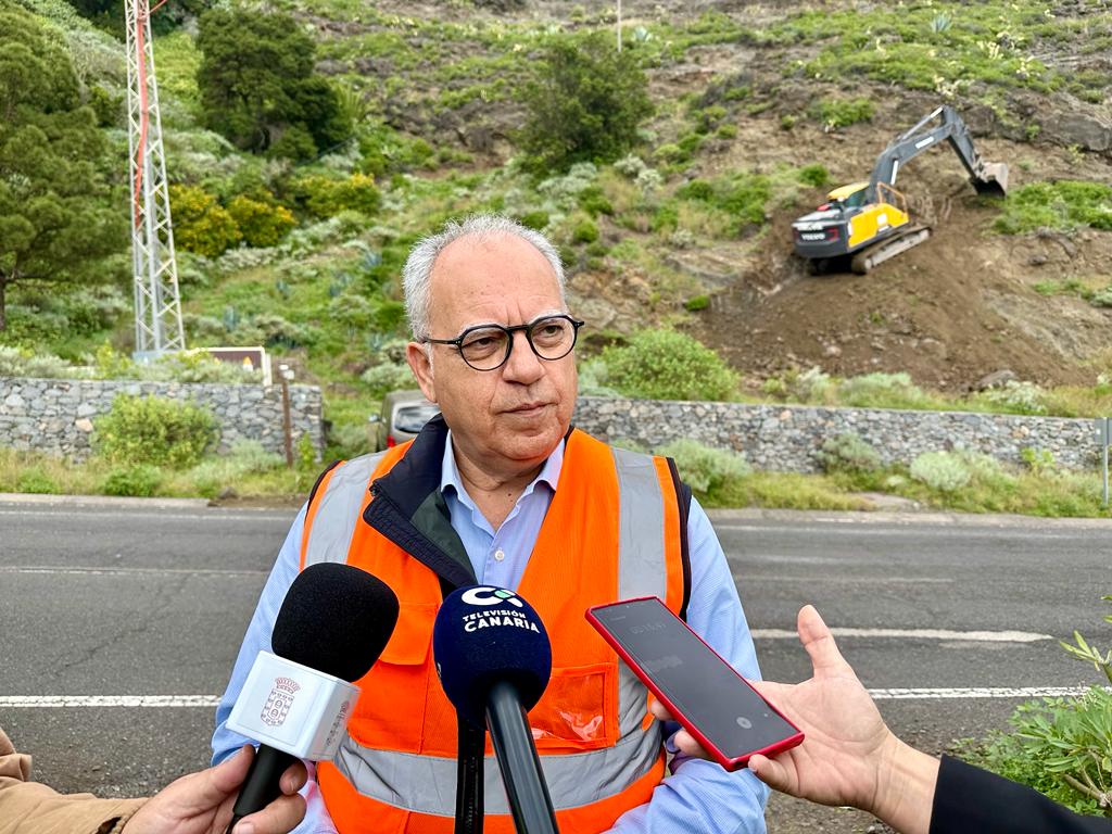 Imagen de El Cabildo anuncia el cierre nocturno de la GM-1 entre San Sebastián y El Rejo por tareas de pavimentación