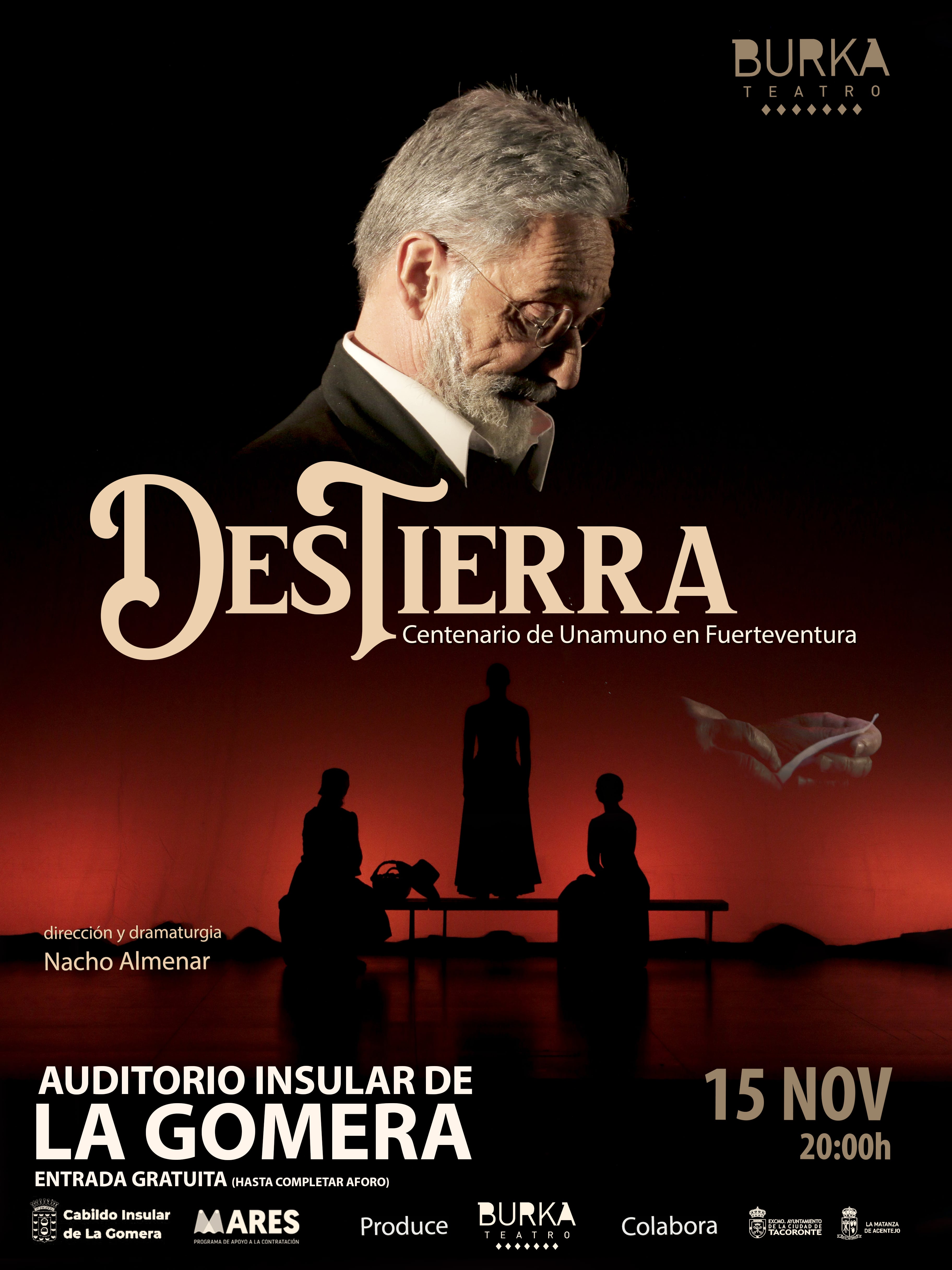Imagen del evento Obra ‘DesTierra’, de la compañía Burka Teatro