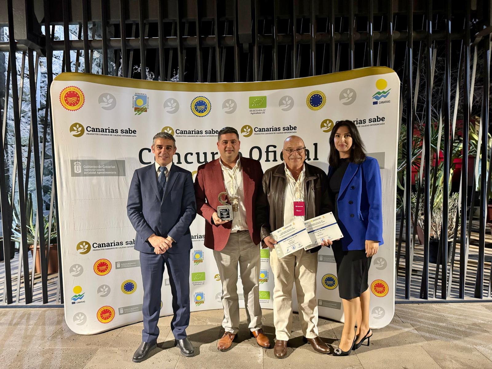 Imagen de El Cabildo felicita a las producciones gomeras galardonadas en los Premios Agrocanarias 2024