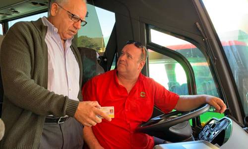 Imagen de GuaguaGomera fomenta el uso del bono transporte y supera los 130 mil pasajeros hasta mayo