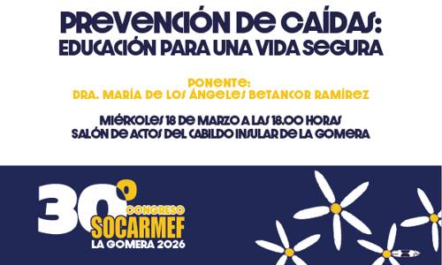 Imagen de El Cabildo acoge una charla sobre la prevención de caídas en adultos mayores