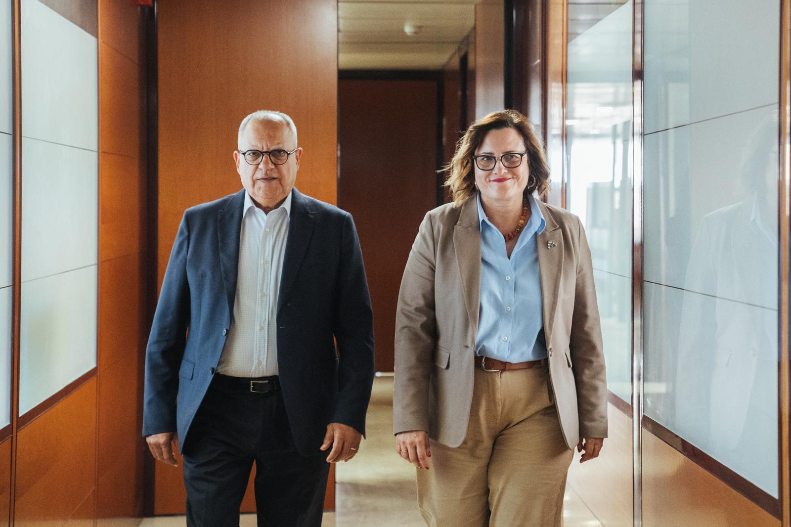 Imagen de Cabildo y Bienestar Social acuerdan la financiación para el centro sociosanitario de Valle Gran Rey 