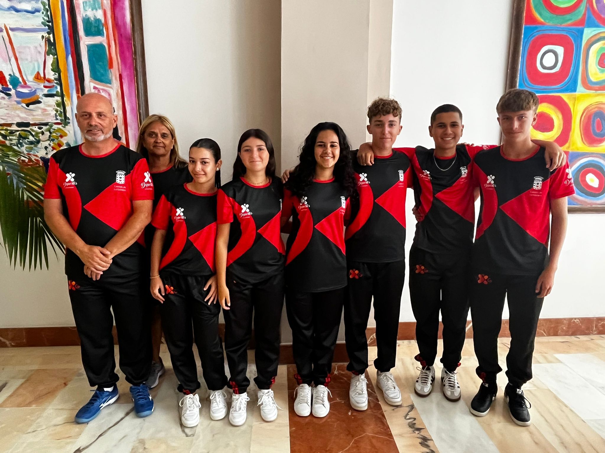 Imagen de La selección gomera de vóley playa participa en el Campeonato de Canarias 