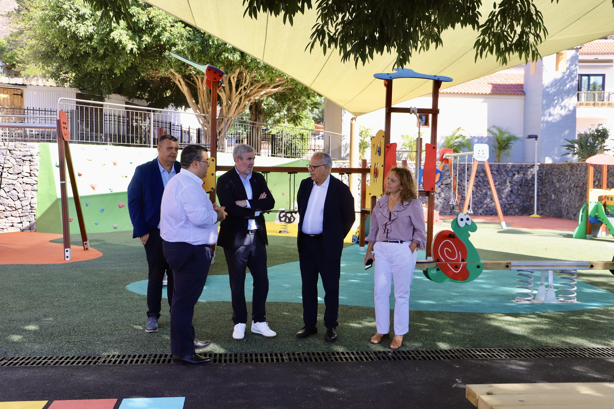 Imagen de Valle Gran Rey reabre el Parque Infantil de Borbalán tras la finalización de las obras de mejora