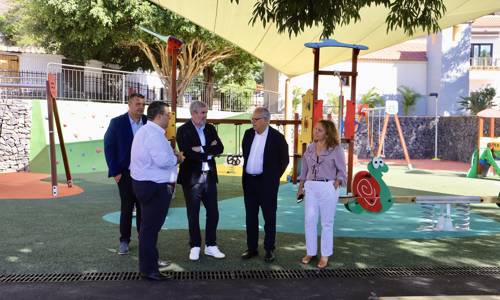 Imagen de Valle Gran Rey reabre el Parque Infantil de Borbalán tras la finalización de las obras de mejora