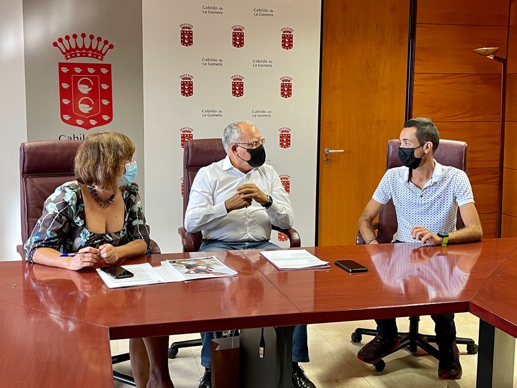 Imagen de El Cabildo reconoce la trayectoria del deportista gomero Cristofer Clemente