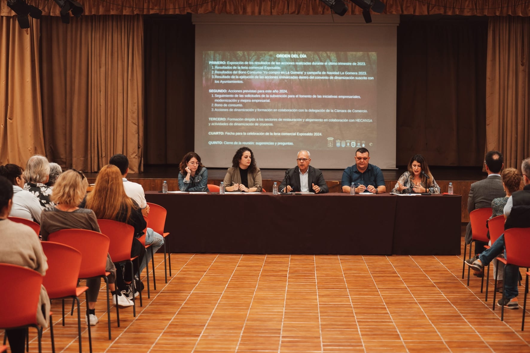Imagen de Continúan los encuentros con el sector empresarial insular en Vallehermoso y San Sebastián